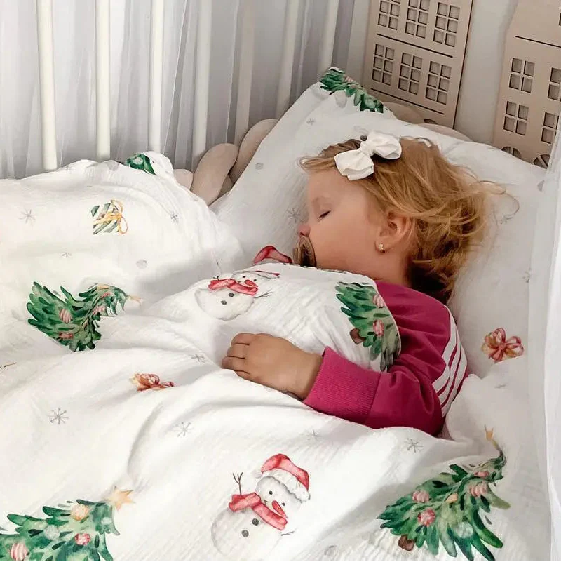 “Schneemann” Premium Kinderbettwäsche