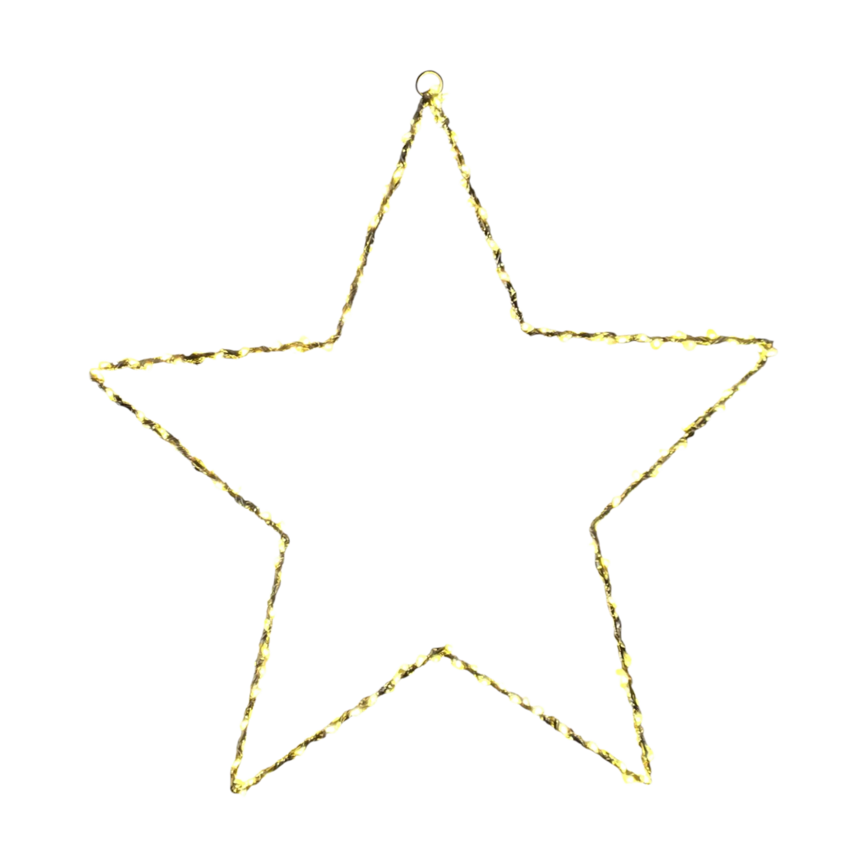 Weihnachtsstern Weihnachtsbeleuchtung XXL 50 cm 150 LED Stern Timer Batterie