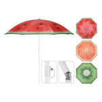 Sonnenschirm Ø 150 cm Strandschirm knickbar Schirm Balkonschirm Gartenschirm Orange
