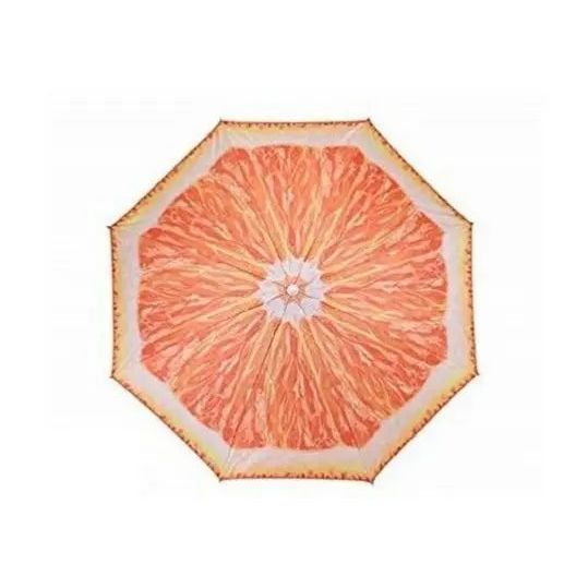 Sonnenschirm Ø 150 cm Strandschirm knickbar Schirm Balkonschirm Gartenschirm Orange