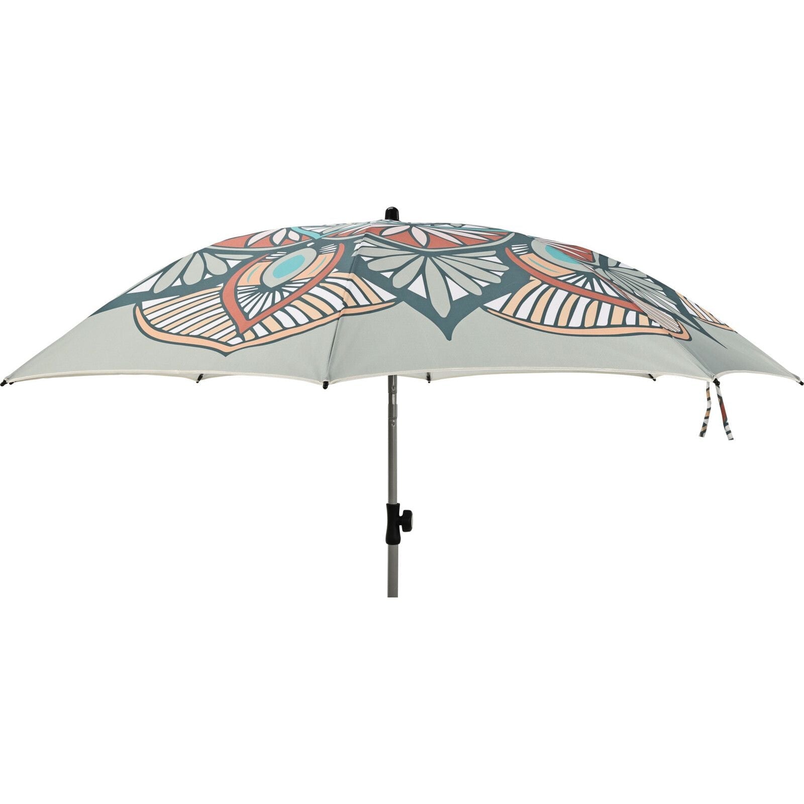 Sonnenschirm Strandschirm Marrakesch grau UV 50+ Knickbar 180 cm inkl. Schutzhülle