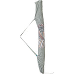 Sonnenschirm Strandschirm Marrakesch grau UV 50+ Knickbar 180 cm inkl. Schutzhülle