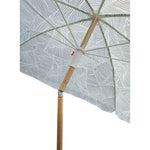 Sonnenschirm Strandschirm Balkonschirm grün creme braun 160 cm UV Schutz 30+