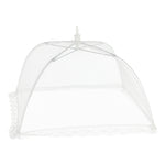 Speisehaube Abdeckhaube Fliegenhaube weiß 2er Set 30x30 cm Zusammenfaltbar