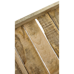 Tablett Dekotablett Holz Mangoholz braun Deko Tischdeko Mango Holztablett B-WARE