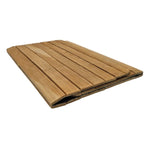 Sofatablett flexibel Bambustablett Bambus Natur anthrazit Armlehnen Schoner