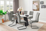 HUDSON Schwinstuhl mit Griff - 4er Set