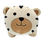 Türstopper Giraffe Löwe Elefant Tiger Tiere Türpuffer Creme Braun Grau Boden