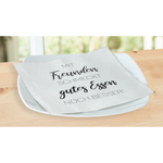 Servietten Mit Freunden schmeckt gutes Essen noch besser 80 Stück Party 33x33 cm