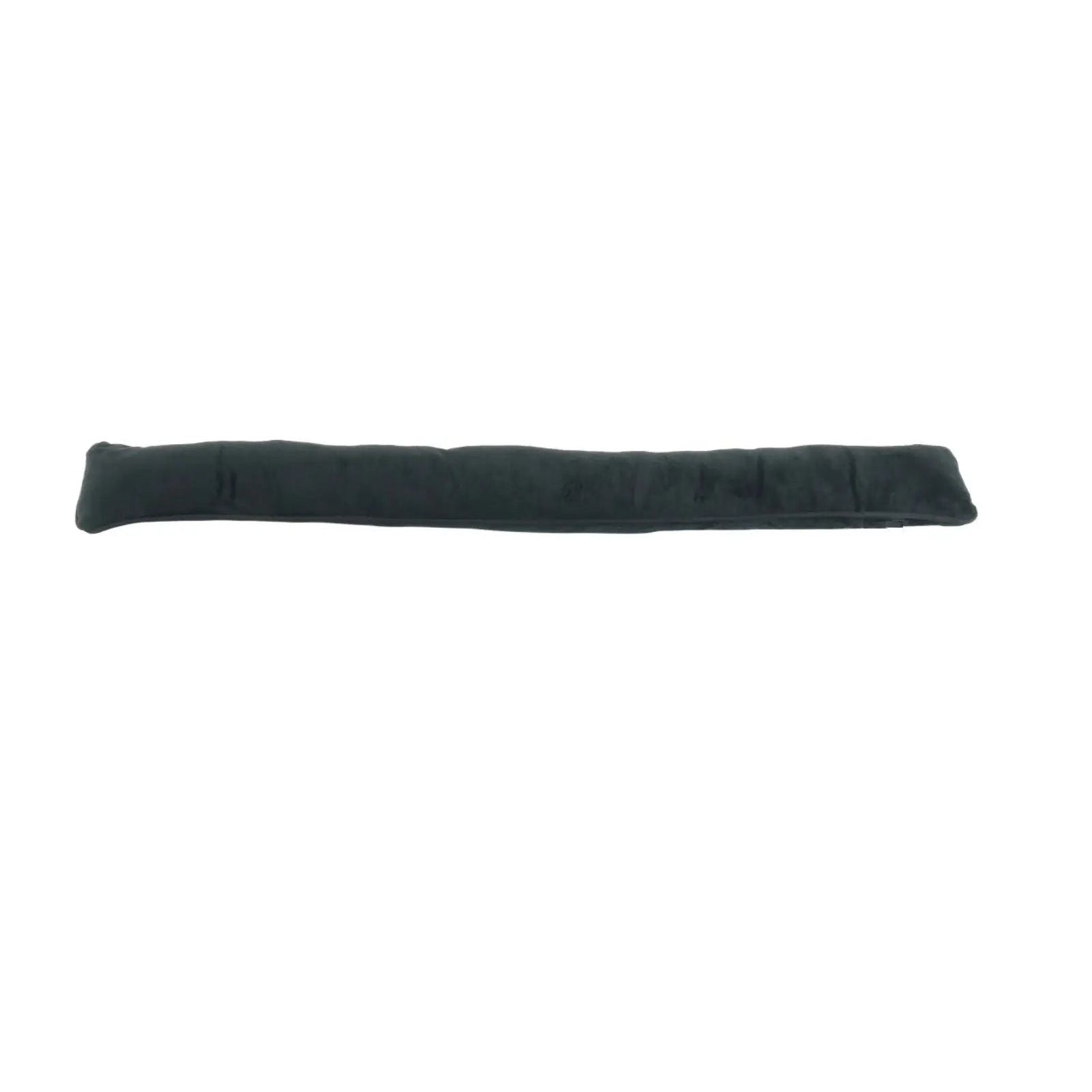 Zugluftstopper Windstopper Türwindstopper Zugluft Microfaser schwarz 90 cm