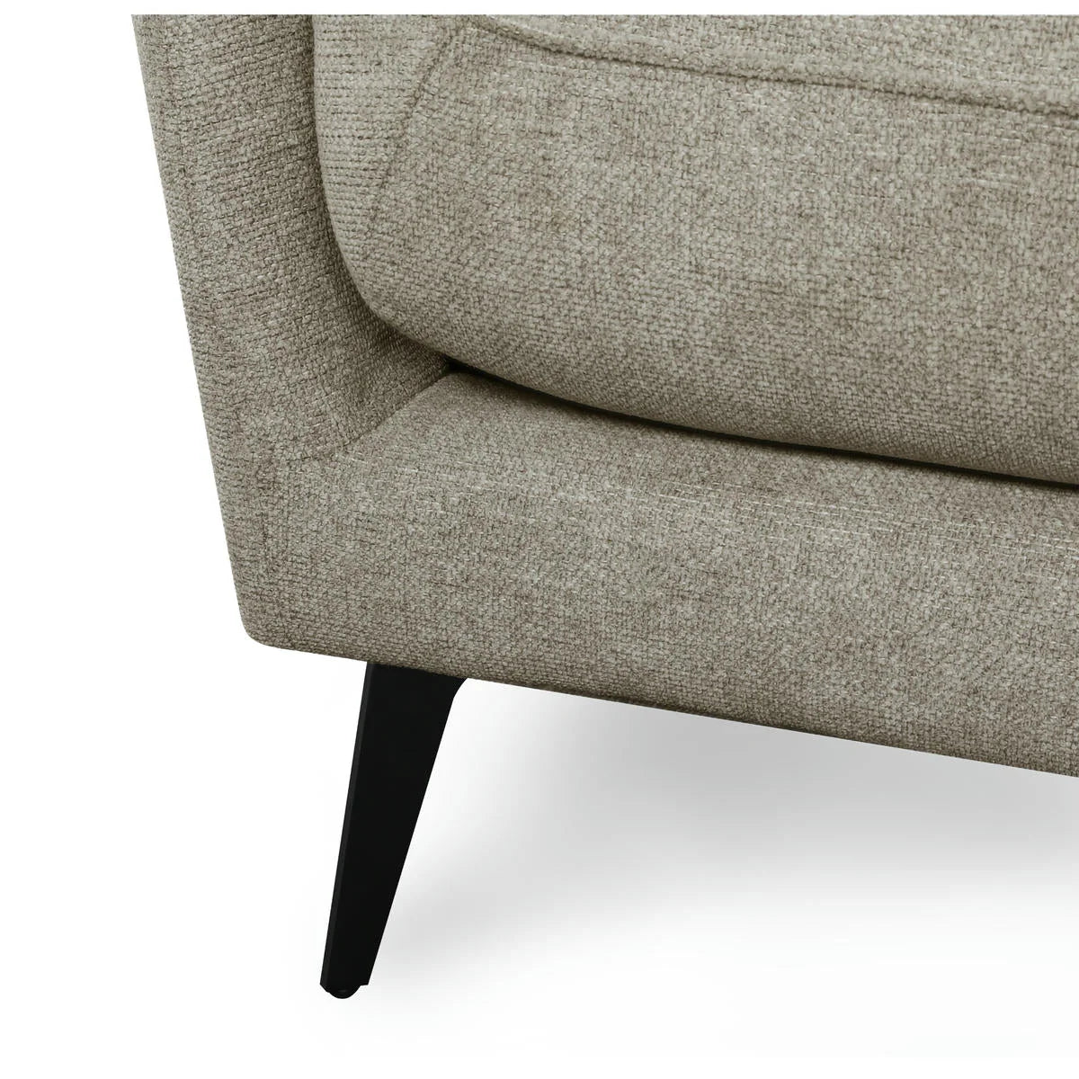 FURNHOUSE Bari 2-Sitzer Sofa - Stoffbezug Beige