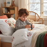 "Winter Pinguine" Premium Kinderbettwäsche
