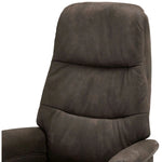 FURNHOUSE Delta Manueller Relaxsessel - Stoffbezug Taupe Grau