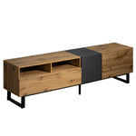 MainMall Holzmaserung TV Schrank