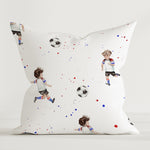 "Fussball" Premium Kinder Dekokissen