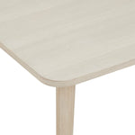 FURNHOUSE Nyborg Couchtisch Quadratisch 70x70 cm - Eiche Weiß geöltes