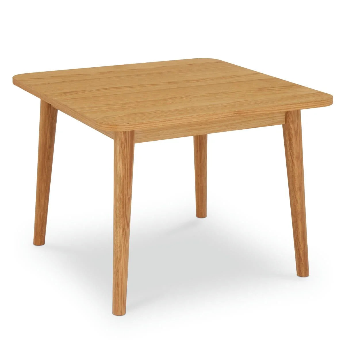 FURNHOUSE Nyborg Couchtisch Quadratisch 70x70 cm - Wildeiche Natur