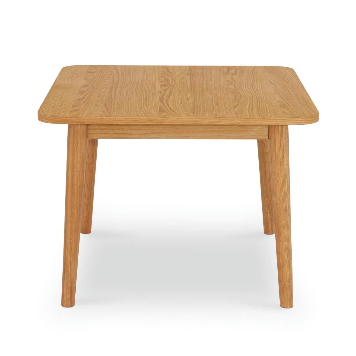 FURNHOUSE Nyborg Couchtisch Quadratisch 70x70 cm - Wildeiche Natur
