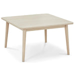 FURNHOUSE Nyborg Couchtisch Quadratisch 90x90 cm - Eiche Weiß geöltes