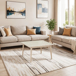 FURNHOUSE Nyborg Couchtisch Quadratisch 90x90 cm - Eiche Weiß geöltes