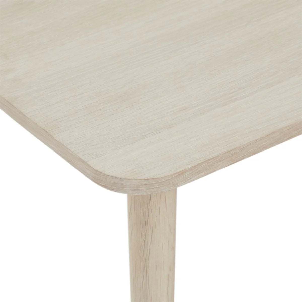 FURNHOUSE Nyborg Couchtisch Rechteckig 120x75 cm - Eiche Weiß geöltes