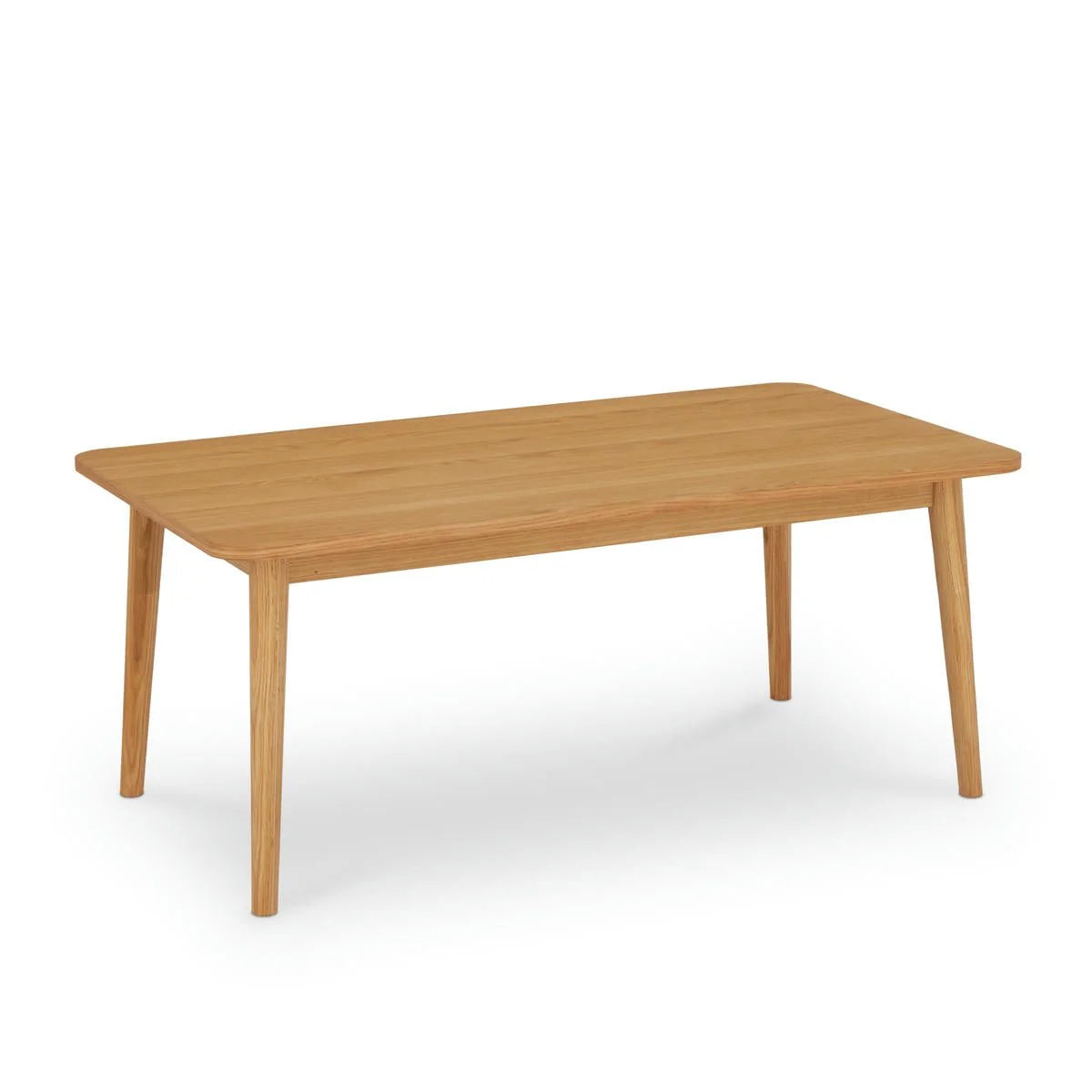 FURNHOUSE Nyborg Couchtisch Rechteckig 120x75 cm - Wildeiche Natur