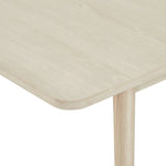 FURNHOUSE Nyborg Rechteckiger Esstisch 200x100 cm - Ausziehbar bis 300 cm - Eiche Weiß geöltes