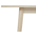 FURNHOUSE Nyborg Rechteckiger Esstisch 200x100 cm - Ausziehbar bis 300 cm - Eiche Weiß geöltes