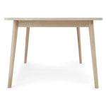 FURNHOUSE Nyborg Rechteckiger Esstisch 200x100 cm - Ausziehbar bis 300 cm - Eiche Weiß geöltes