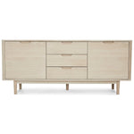 FURNHOUSE Nyborg Sideboard mit 2 Türen - 180 cm breit - Eiche Weiß geöltes