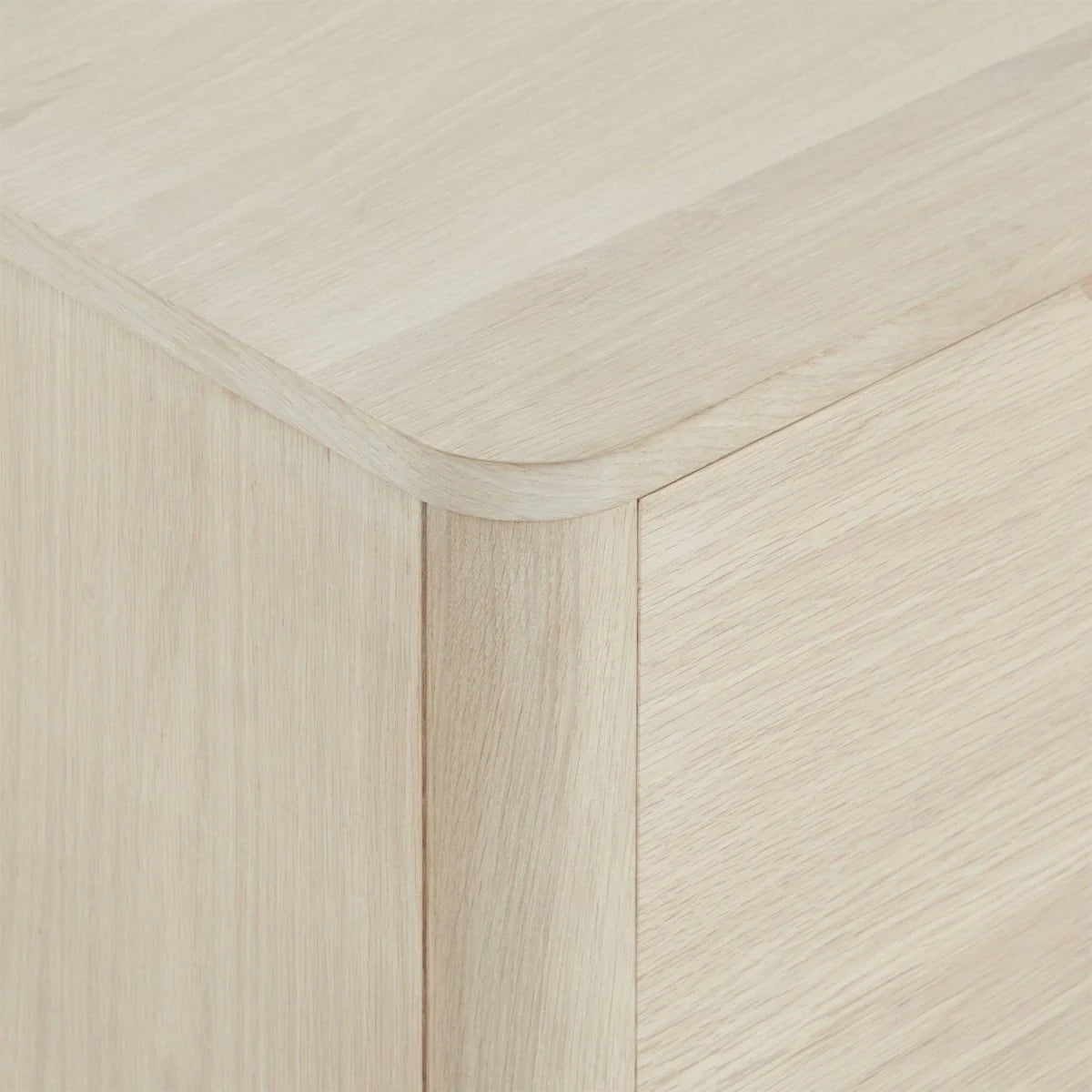 FURNHOUSE Nyborg Sideboard mit 2 Türen - 180 cm breit - Eiche Weiß geöltes
