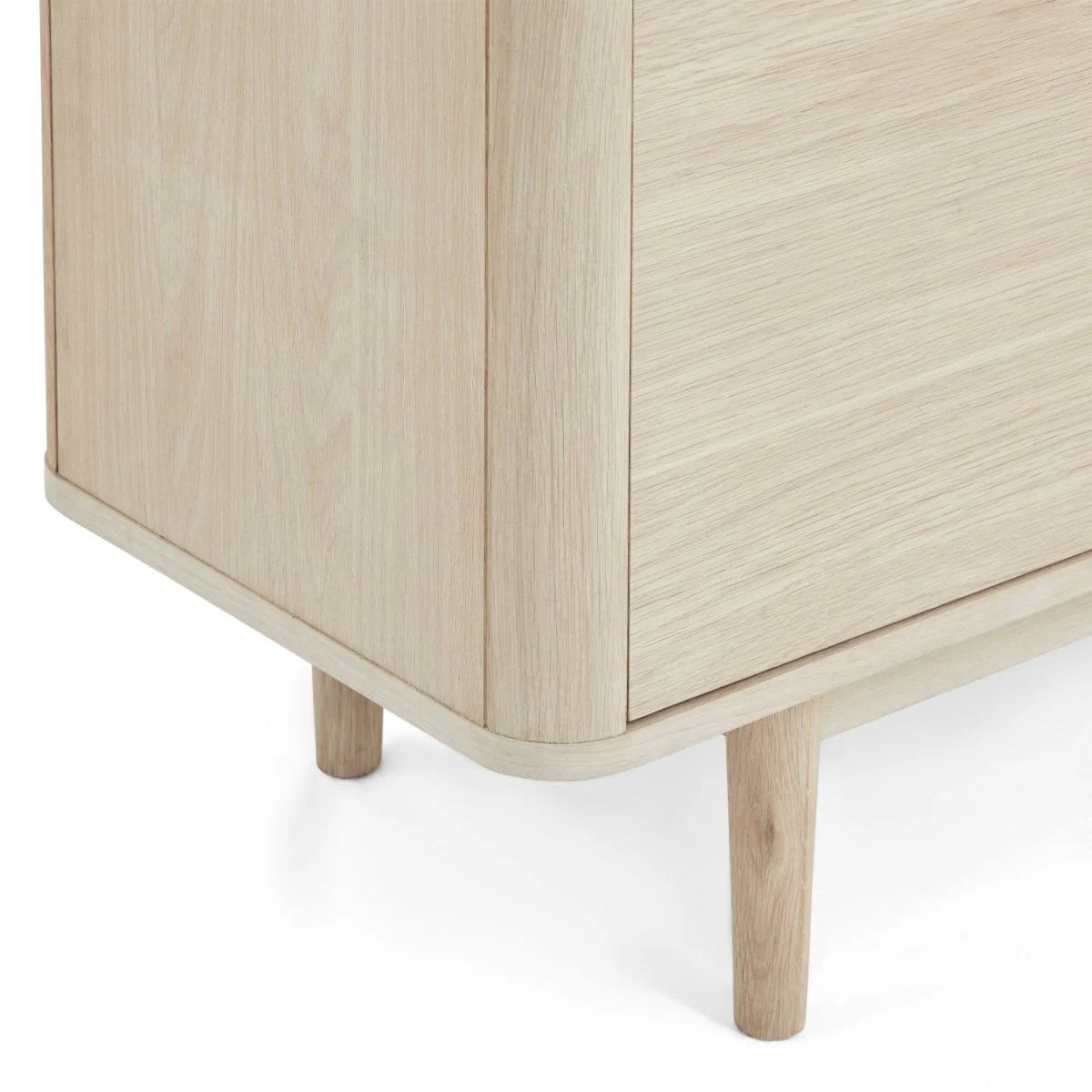 FURNHOUSE Nyborg Sideboard mit 2 Türen - 180 cm breit - Eiche Weiß geöltes