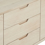 FURNHOUSE Nyborg Sideboard mit 2 Türen - 180 cm breit - Eiche Weiß geöltes