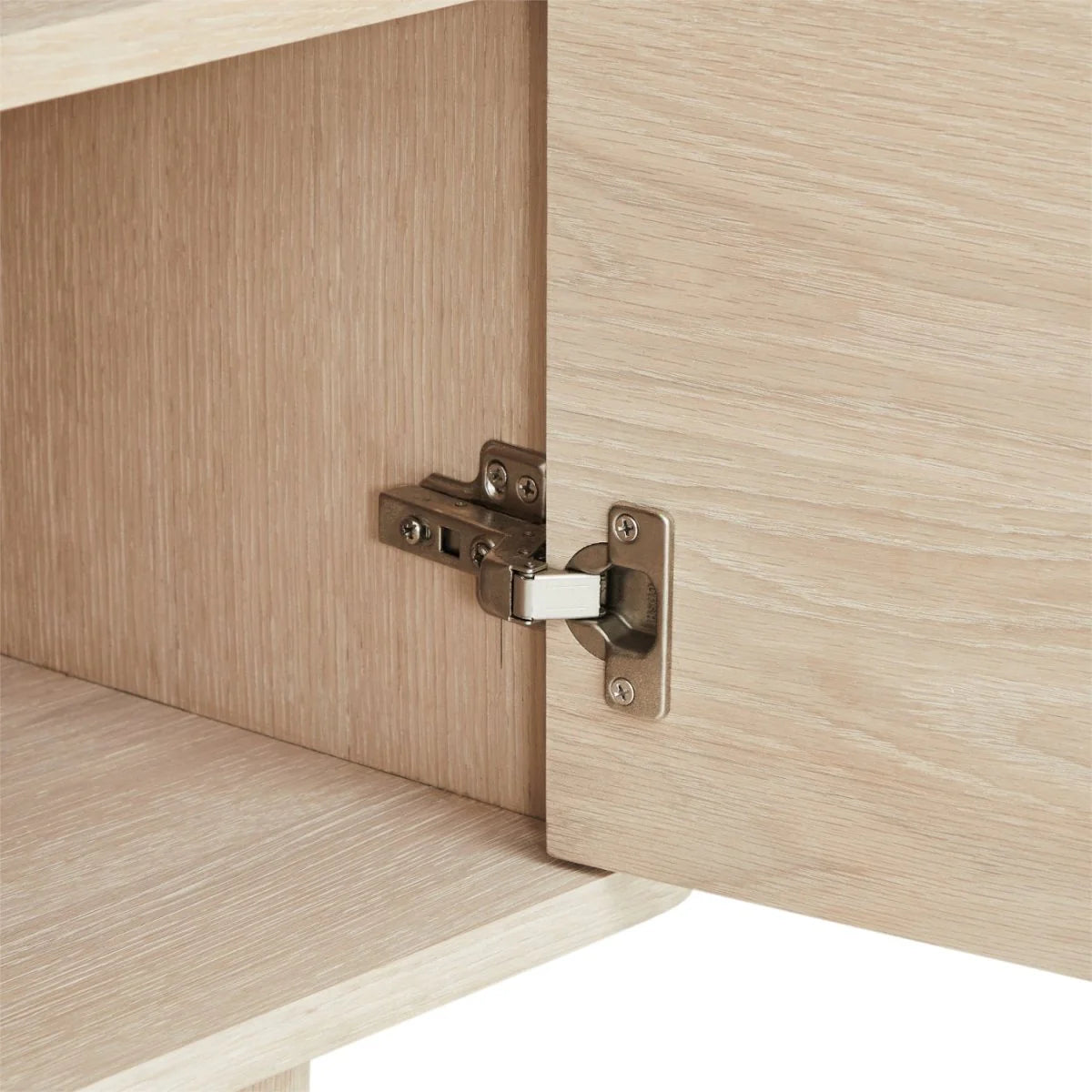 FURNHOUSE Nyborg Sideboard mit 2 Türen - 180 cm breit - Eiche Weiß geöltes