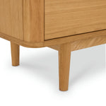 FURNHOUSE Nyborg Sideboard mit 2 Türen - 180 cm breit - Wildeiche Natur