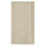 FURNHOUSE Nyborg Wandschrank mit LED-Beleuchtung - 180 cm breit - Eiche Weiß geöltes