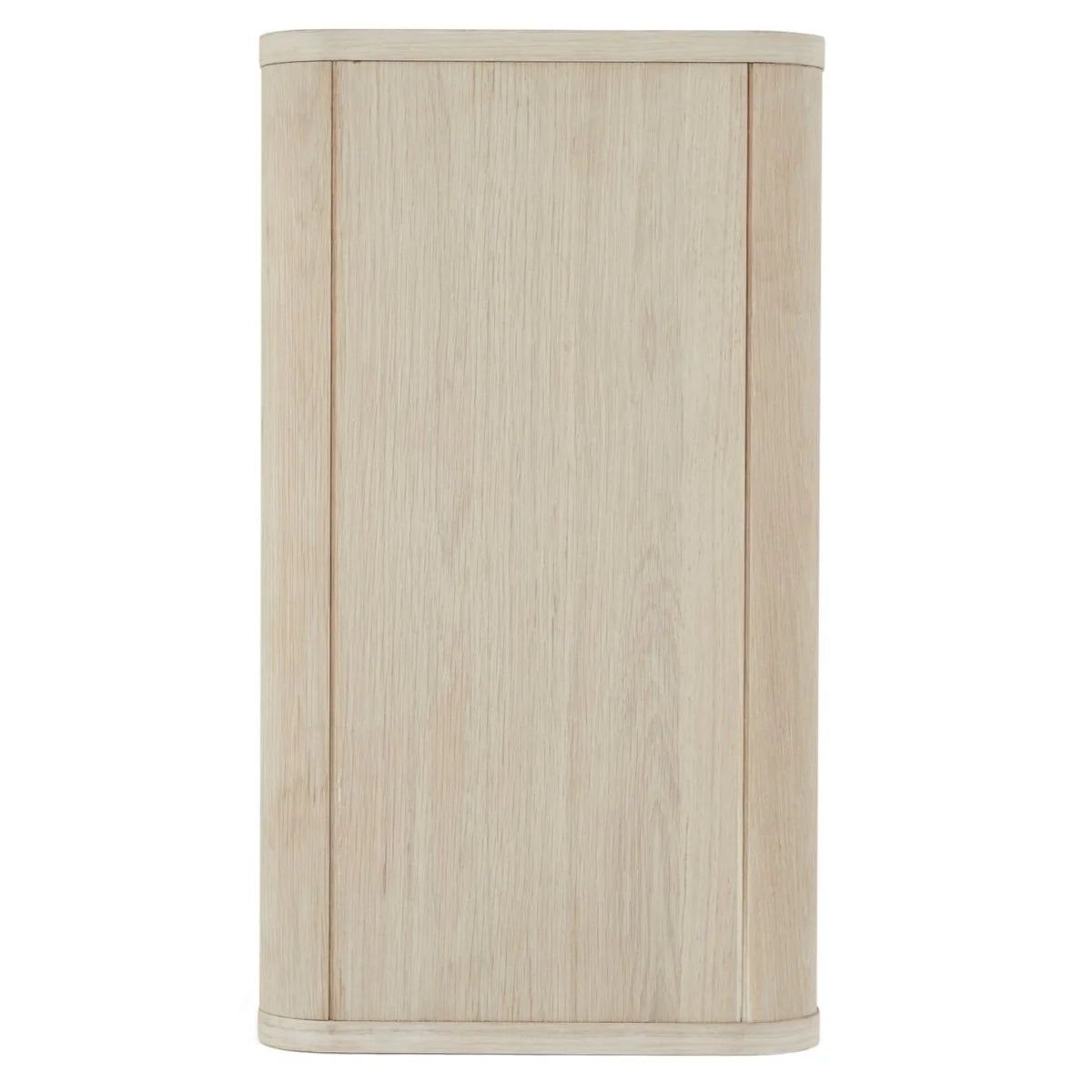 FURNHOUSE Nyborg Wandschrank mit LED-Beleuchtung - 180 cm breit - Eiche Weiß geöltes