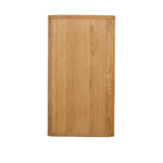 FURNHOUSE Nyborg Wandschrank mit LED-Beleuchtung - 180 cm breit - Wildeiche Natur