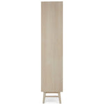 FURNHOUSE Porto Bücherregal mit Schubladen - 60 cm breit - Eiche Weiß geöltes