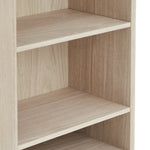 FURNHOUSE Porto Bücherregal mit Schubladen - 60 cm breit - Eiche Weiß geöltes