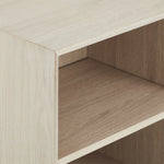 FURNHOUSE Porto Highboard mit 2 Türen - 100 cm breit - Eiche Weiß geöltes
