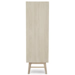 FURNHOUSE Porto Highboard mit 2 Türen - 100 cm breit - Eiche Weiß geöltes