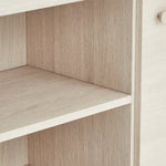 FURNHOUSE Porto Highboard mit 2 Türen - 100 cm breit - Eiche Weiß geöltes