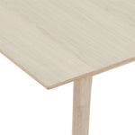 FURNHOUSE Porto Rechteckiger Esstisch 220x105 cm - Ausziehbar bis 320 cm - Eiche Weiß geöltes