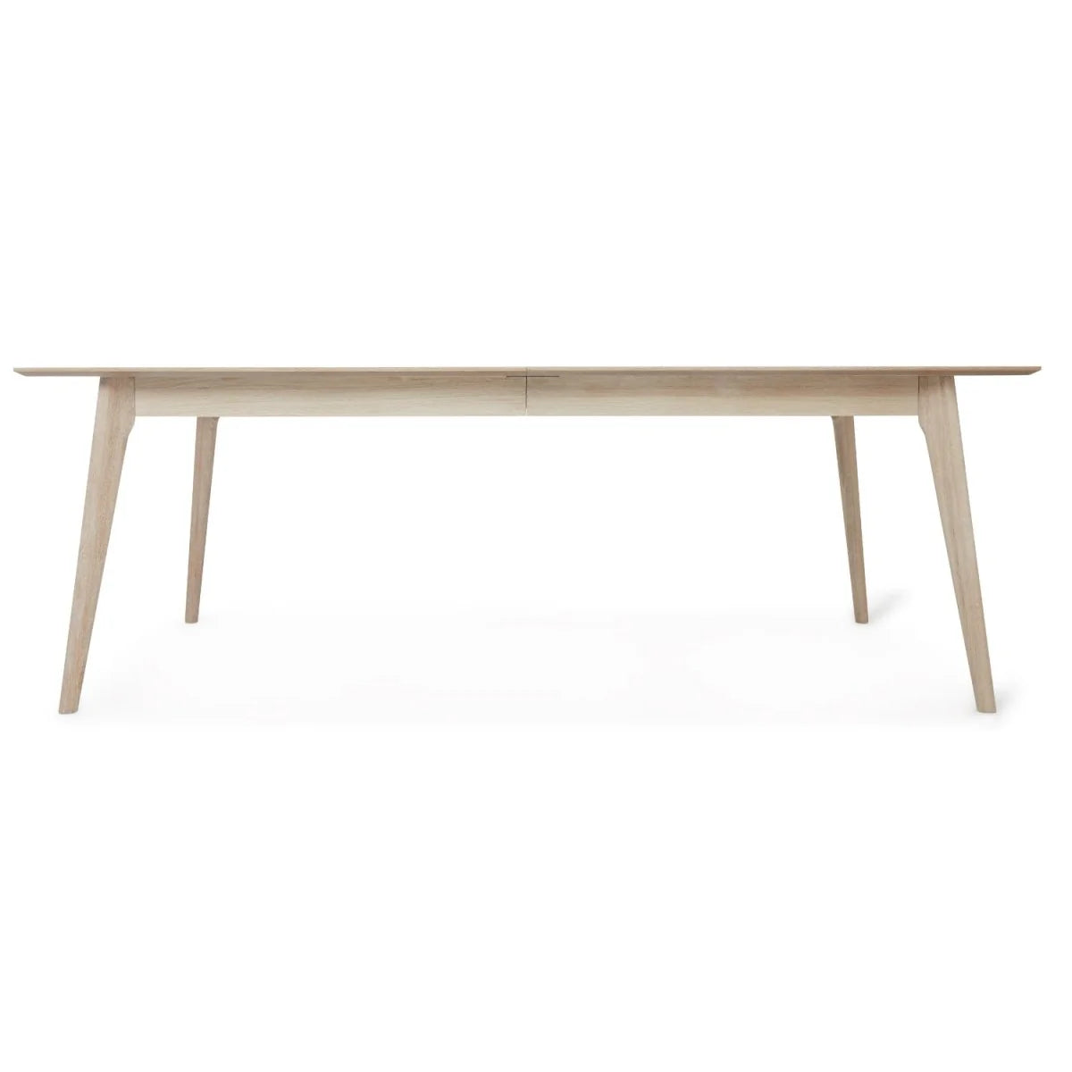 FURNHOUSE Porto Rechteckiger Esstisch 220x105 cm - Ausziehbar bis 320 cm - Eiche Weiß geöltes