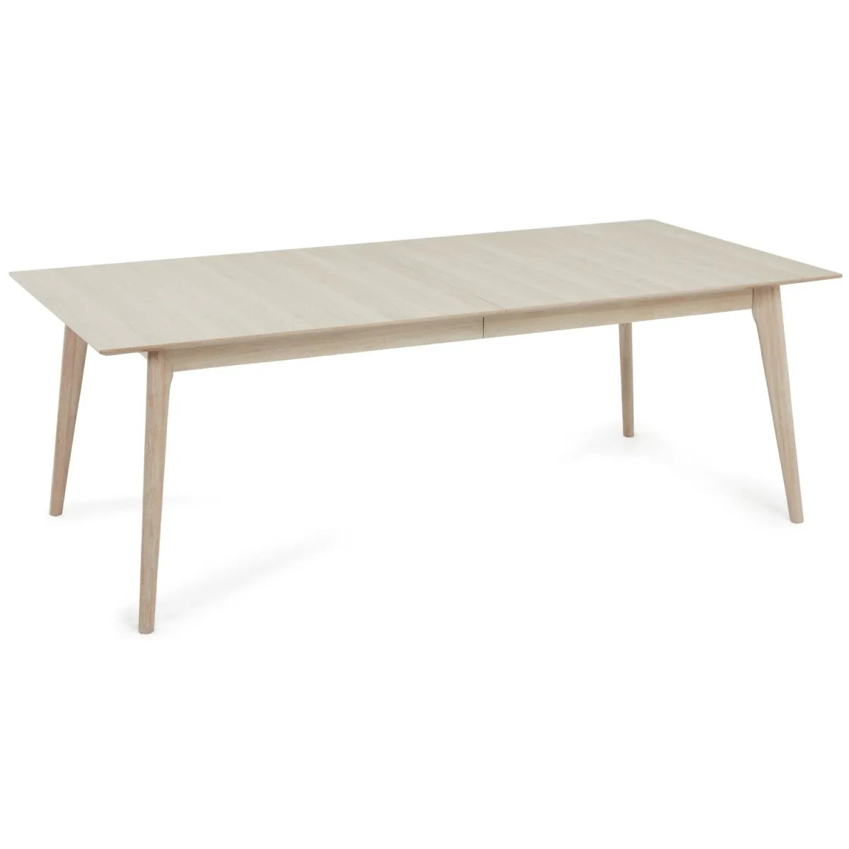 FURNHOUSE Porto Rechteckiger Esstisch 220x105 cm - Ausziehbar bis 320 cm - Eiche Weiß geöltes