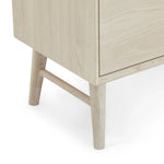 FURNHOUSE Porto Sideboard mit 2 Türen - 160 cm breit - Eiche Weiß geöltes