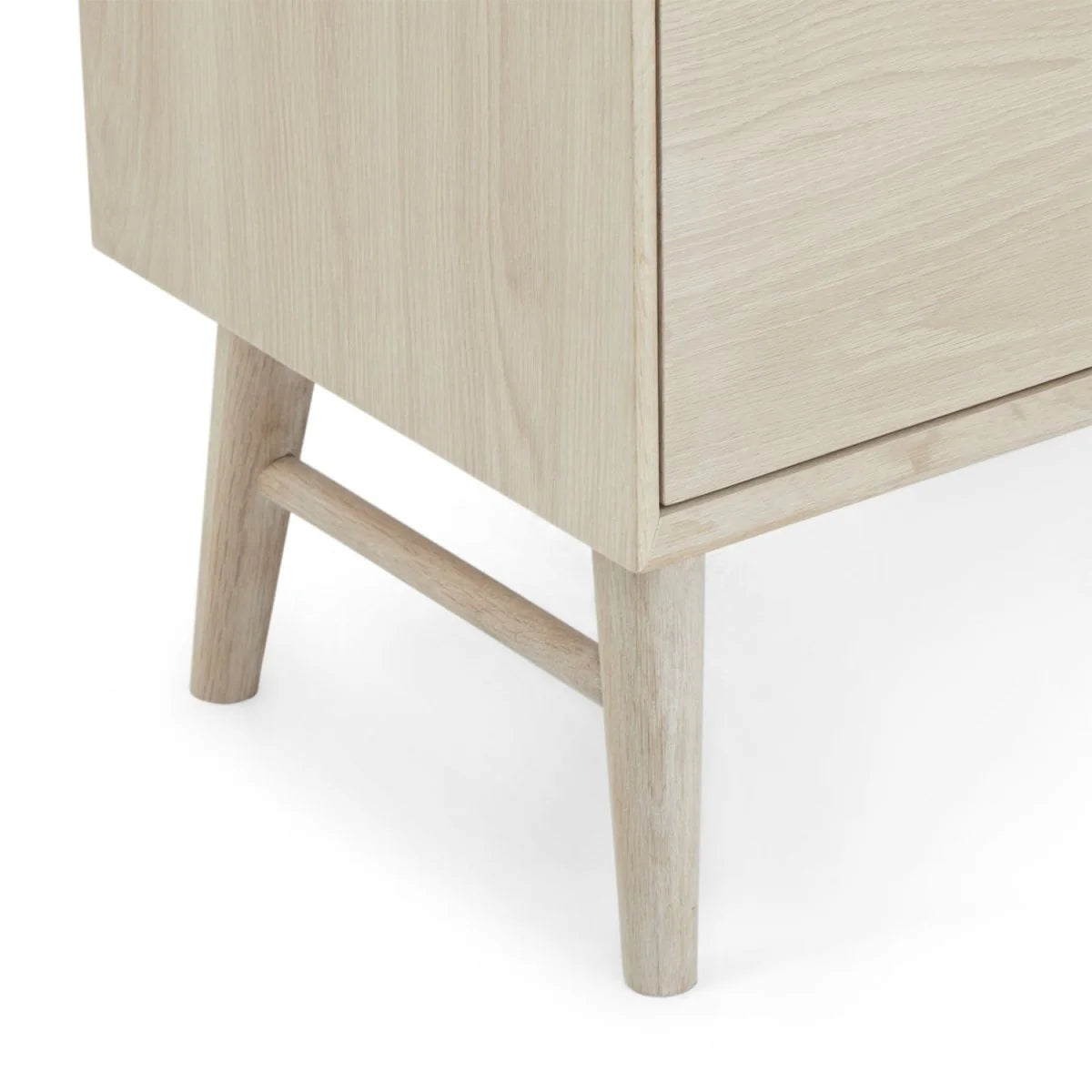 FURNHOUSE Porto Sideboard mit 2 Türen - 160 cm breit - Eiche Weiß geöltes