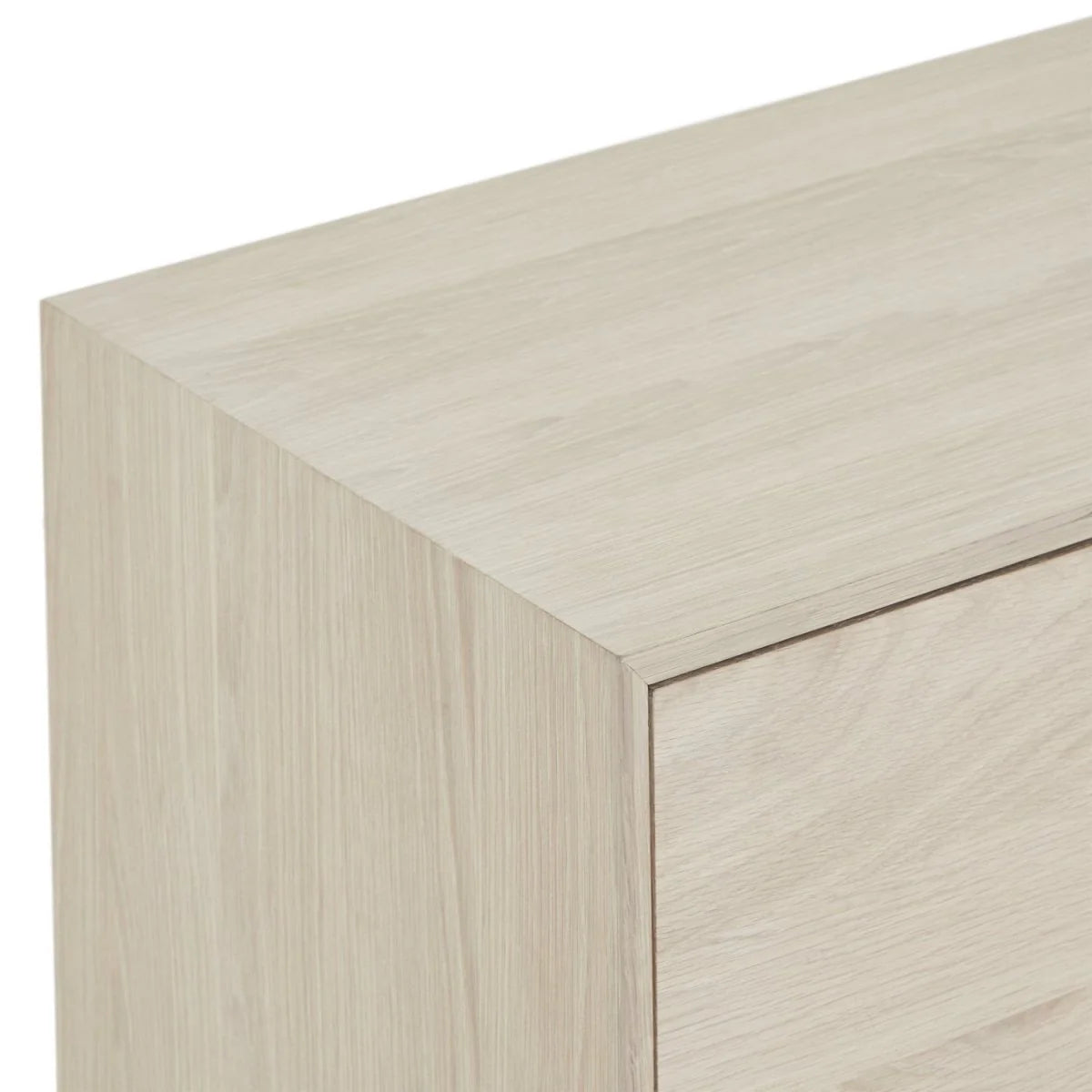 FURNHOUSE Porto Sideboard mit 3 Türen - 212 cm breit - Eiche Weiß geöltes