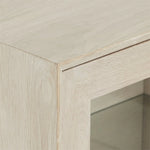 FURNHOUSE Porto Wandschrank mit LED-Beleuchtung - 160 cm breit - Eiche Weiß geöltes